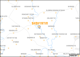 map of Skovyatin