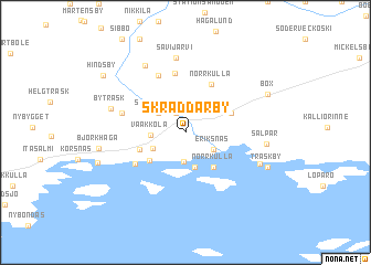 map of Skräddarby