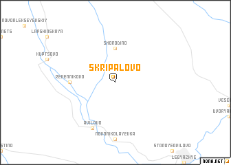 map of Skripalovo