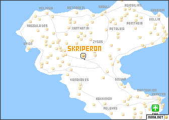 map of Skriperón