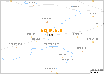 map of Skriplevo