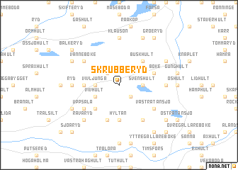 map of Skrubberyd