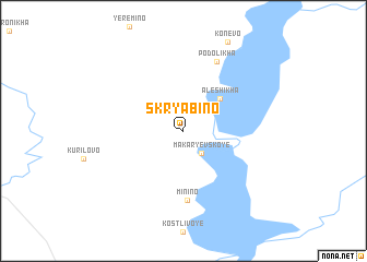 map of Skryabino