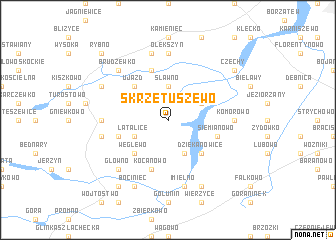 map of Skrzetuszewo