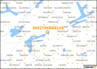 map of Skrzynka Wielka