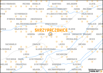 map of Skrzypaczowice