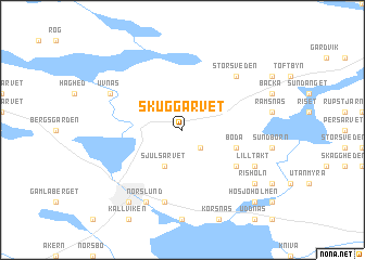 map of Skuggarvet