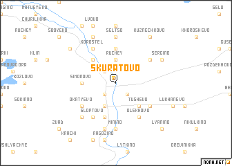 map of Skuratovo