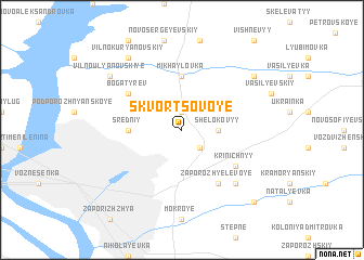 map of Skvortsovoye