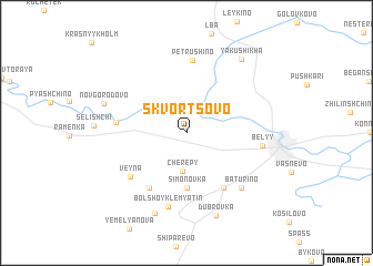 map of Skvortsovo