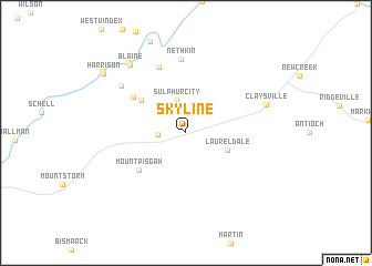 map of Skyline