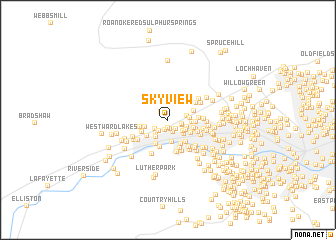 map of Skyview