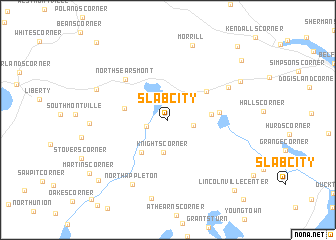 map of Slab City