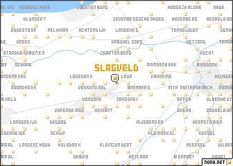 map of Slagveld