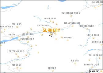 map of Slaheny