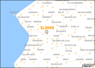 map of Slahma