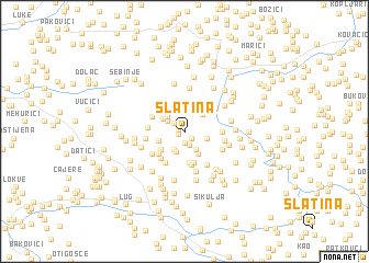 map of Slatina