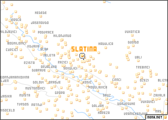 map of Slatina