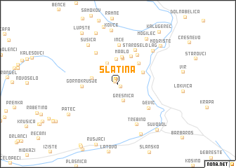 map of Slatina