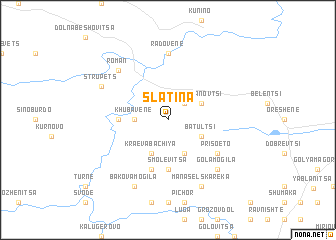 map of Slatina