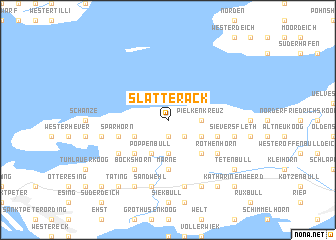 map of Slatterack