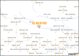 map of Slaveino