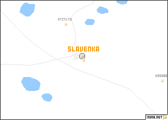 map of Slavenka