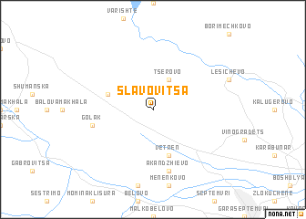 map of Slavovitsa