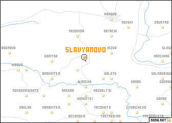 map of Slavyanovo