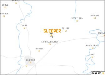 map of Sleeper