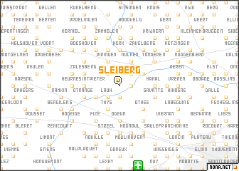 map of Sleiberg