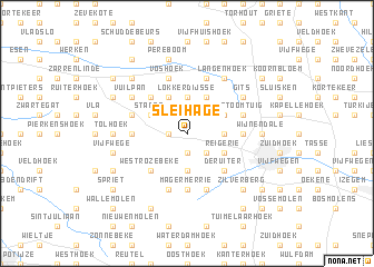 map of Sleihage