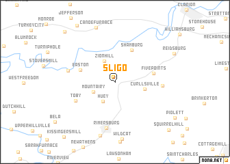 map of Sligo