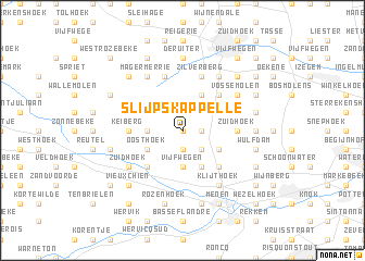 map of Slijpskappelle