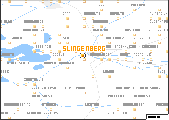 map of Slingenberg