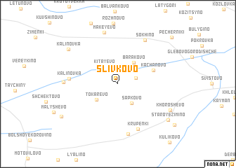 map of Slivkovo