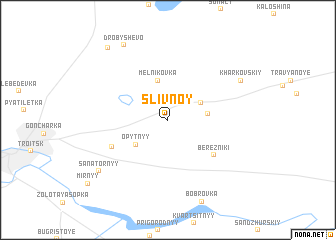 map of Slivnoy