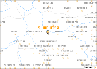 map of Slivovitsa