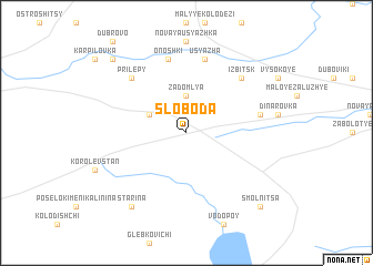 map of Sloboda