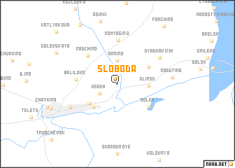 map of Sloboda