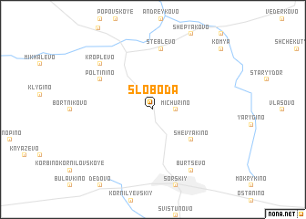 map of Sloboda