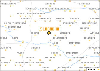 map of Slobodka