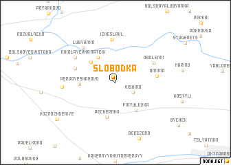 map of Slobodka