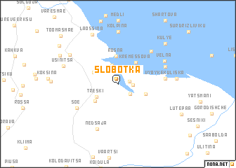map of Slobotka