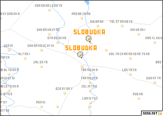 map of Slobudka