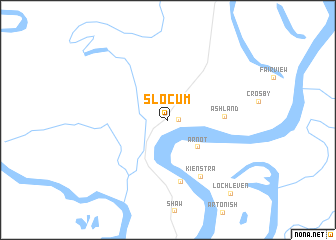 map of Slocum