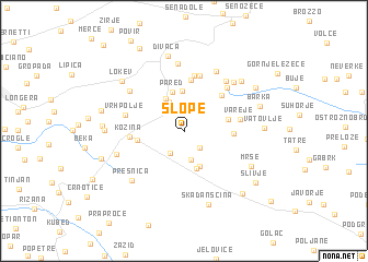 map of Slope