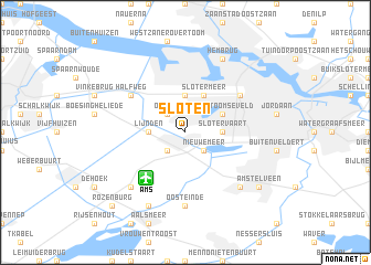 map of Sloten