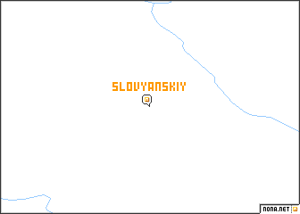 map of Slovyanskiy