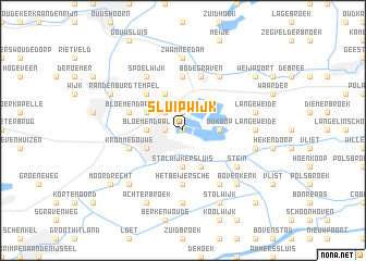 map of Sluipwijk